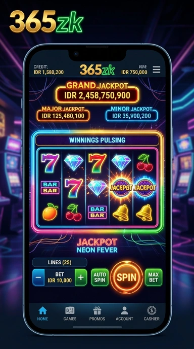 Pratinjau antarmuka gacor777 — aplikasi APK resmi Android v2.5.6
